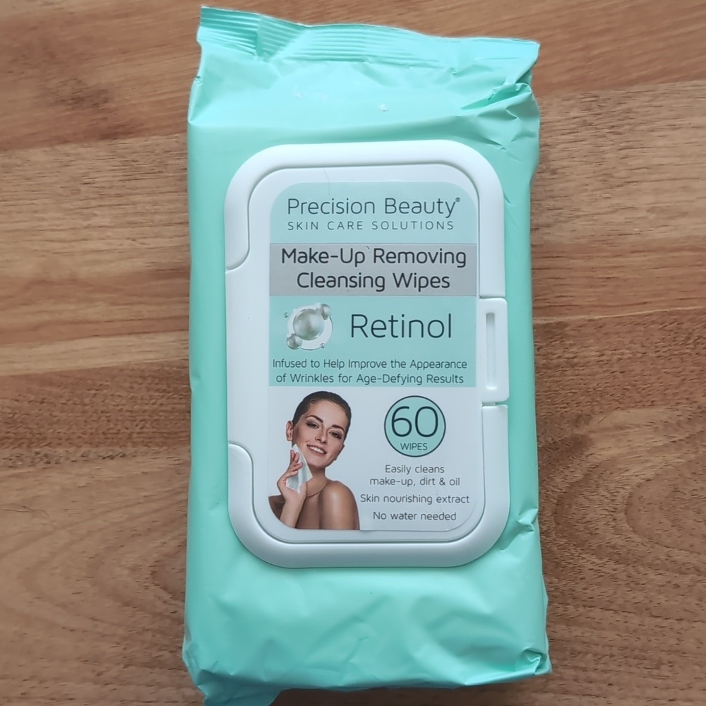 Retinol Make-Up Removing Cleansing Wipes - Green